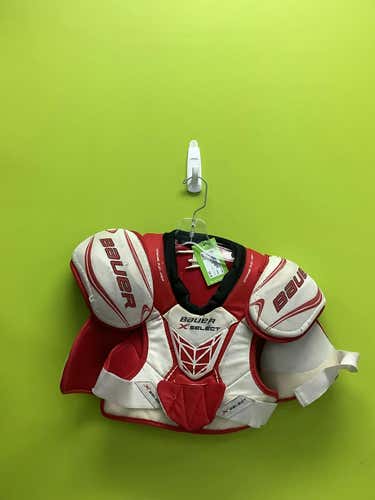 Used Bauer X Select Lg Hockey Shoulder Pads