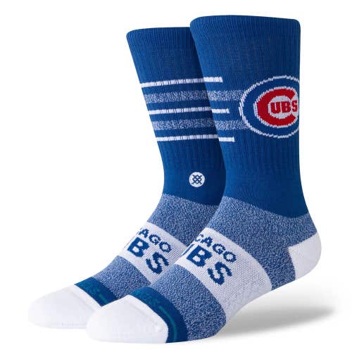 Chicago Cubs Closer CHI Stance MLB Baseball Crew Socks Large Men's 9-13