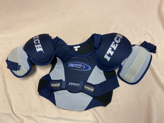 Used Small Senior Itech SP155 Shoulder Pads