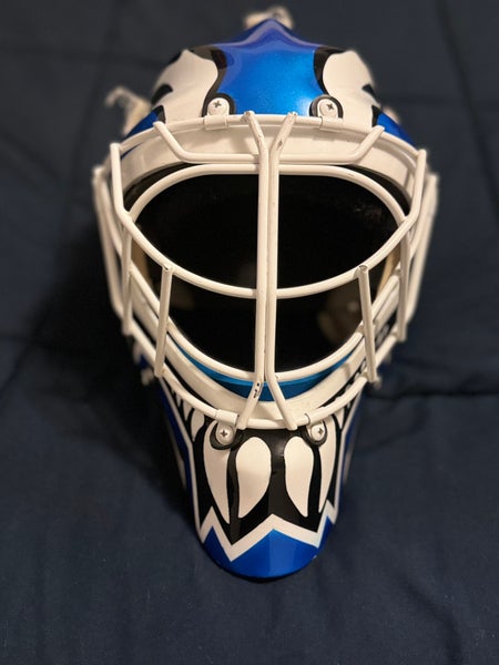 Otny Goalie Mask- Potvin Style Paint