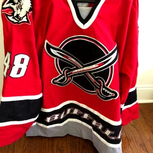Red Used Large Men's Koho Jersey