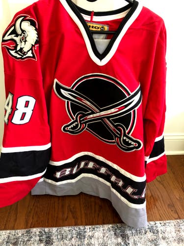 Red Used Large Men's Koho Jersey