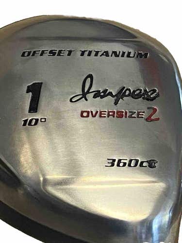 Impex 360cc Oversize 2 Offset Titanium 10* Driver Head Only Right-Handed RH Nice