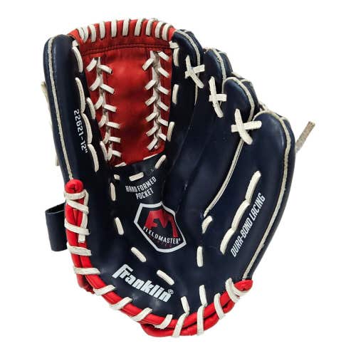 Franklin Fieldmaster Series 12" Youth Kids RH Baseball Glove - Model 22621