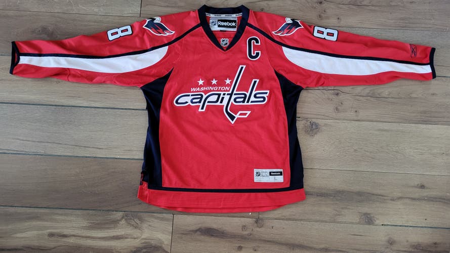 Red New Large Adult Unisex Reebok Jersey