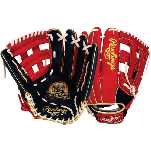 New 2022 Rawlings Right Hand Throw Outfield Pro Preferred Baseball Glove 13"