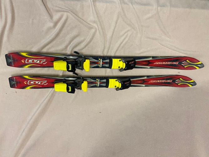 Used Unisex Rossignol 100 cm All Mountain CUT Skis With Bindings