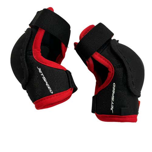 Used Ccm Edge Youth Small Hockey Elbow Pads