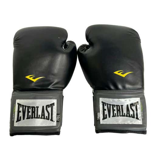 Used Everlast Md 14 Oz Boxing Gloves