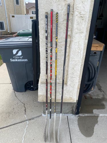 Assorted Hockey sticks