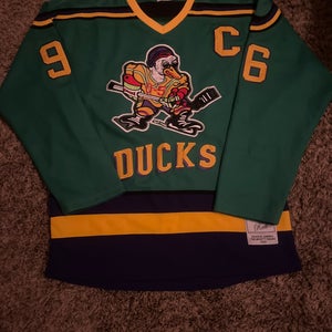 Classic Reels Mighty Ducks #96 Charlie Conway Jersey