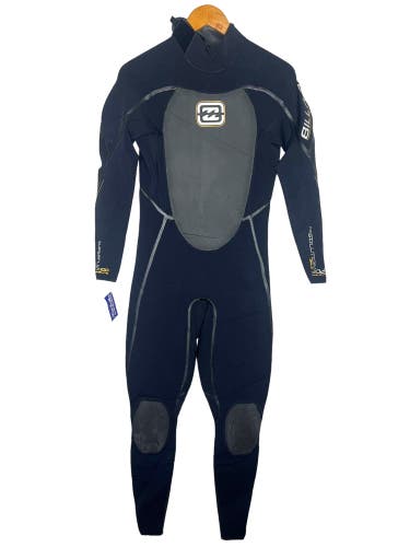 NEW Billabong Mens Full Wetsuit Size Medium Solution Gold 3/2