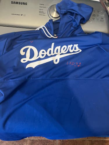 Dodgers NIKR Short sleeve hoodie 2XL