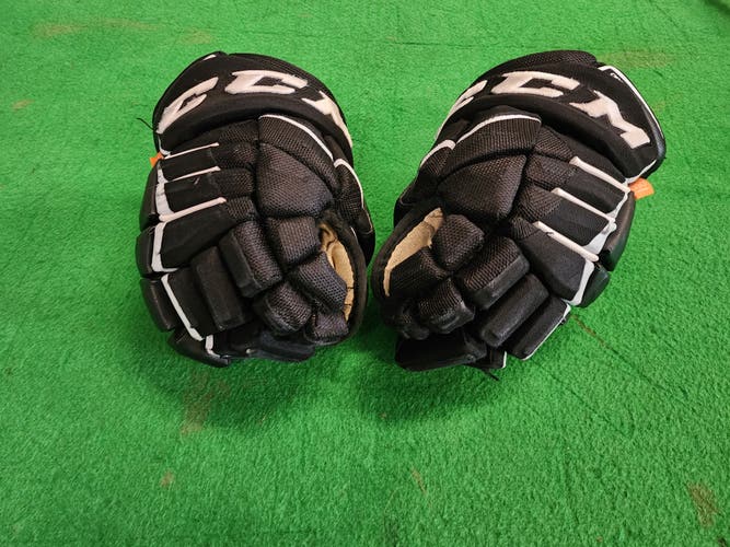 12" Black/White CCM Jetspeed FT1 Gloves