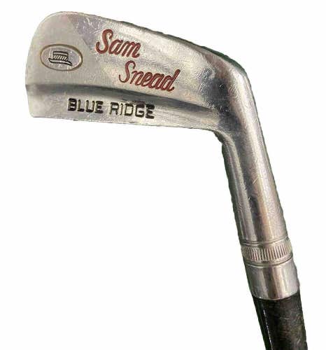 Wilson Sam Snead Blue Ridge 2 Iron Hat Stamp Stiff Steel 38.5" Arthritic Grip RH