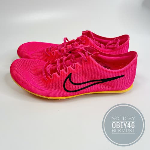 Nike Zoom Mamba 6 Low Hyper Pink Track & Field Distance Spikes Size 10