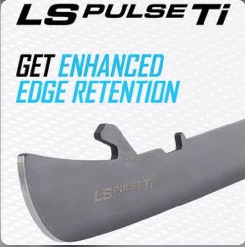 New Bauer LS Pulse Ti Blades Edge Runners Stainless Steel 288 10