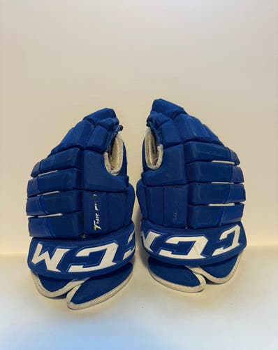Used  Blue CCM 14"  HG 4R Pro Gloves