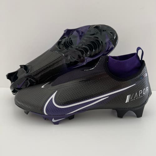 (Size 11) Nike Vapor Edge Pro 360 'Black Purple' Lacrosse/Football Cleats