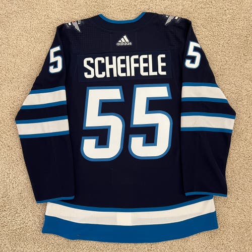 Adidas Winnipeg Jets Mark Scheifele #55 Authentic Home Jersey