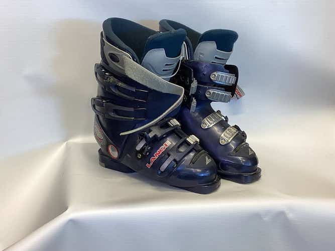Used Lange Mid System 5-6 Ski Boot 245 Mp - M06.5 - W07.5 Women's Downhill Ski Boots