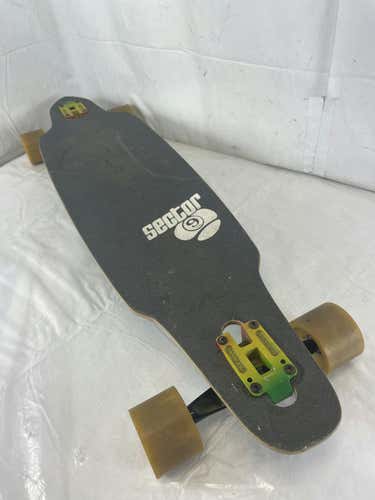 Used Sector 9 Long Skateboard Complete Drop Through 38" Longboard W Gullwing Trucks