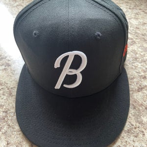 Black Men's 7 3/8 New Era Hat
