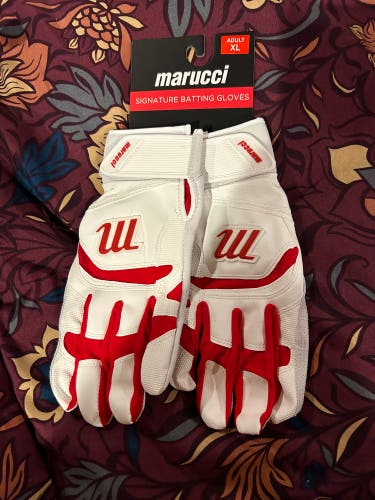 NEW XL Marucci Signature Batting Gloves