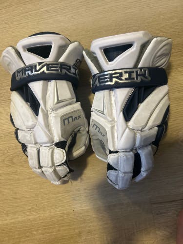 Used Maverik 13" Max Lacrosse Gloves