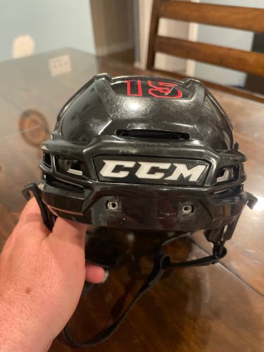 CCM black helmet