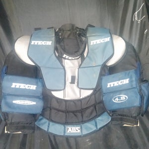 Used Large Itech 4.8 Goalie Chest Protector