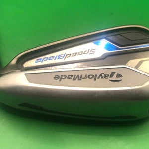 TaylorMade SpeedBlade Single 6 Iron Factory VeloxT 65g Graphite Senior M Flex