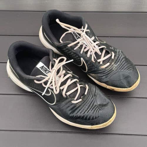 Nike Alpha Huarache 3 Varsity Low Baseball Softball Cleats Black CT0829-003 Sz12