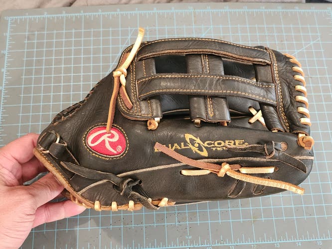 Used Rawlings Heart of the Hide Dual Core Baseball Glove