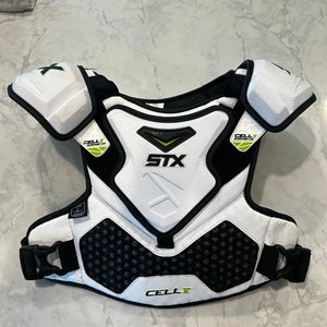 Used Large STX Cell V Shoulder Pads Lightly Used