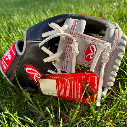 NEW! Rawlings Heritage Pro 11.5” Infield Baseball Glove - HP204-2BGW
