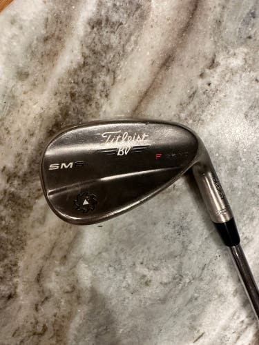 Used Titleist Vokey SM6 Tour Chrome F-Grind 52-08 with Golf Pride Midsize Grip