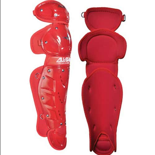 New All-star Players Series Leg Guards 12-16 Red