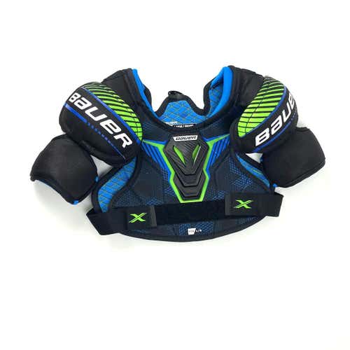 Used Bauer X Hockey Shoulder Pads Youth Lg