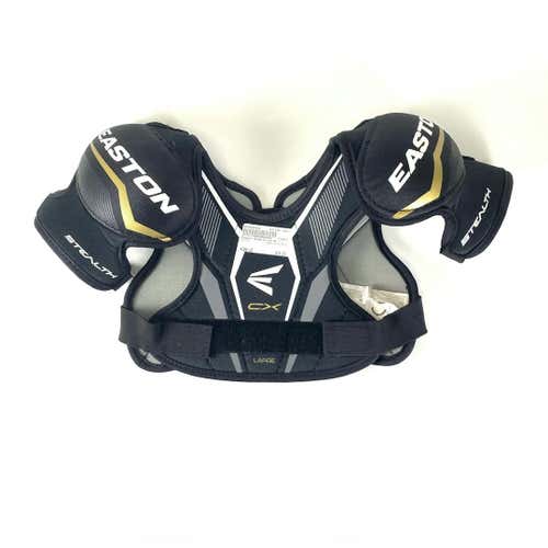 Used Easton Stealth Cx Hockey Shoulder Pads Youth Lg