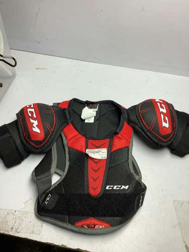 Used Ccm Qlt 230 Sm Hockey Shoulder Pads