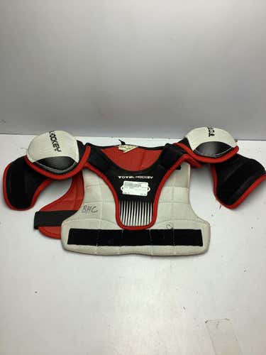 Used Total Hockey Lg Ice Hockey Shoulder Pads