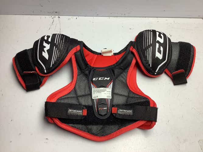 Used Ccm Jetspeed Sm Hockey Shoulder Pads