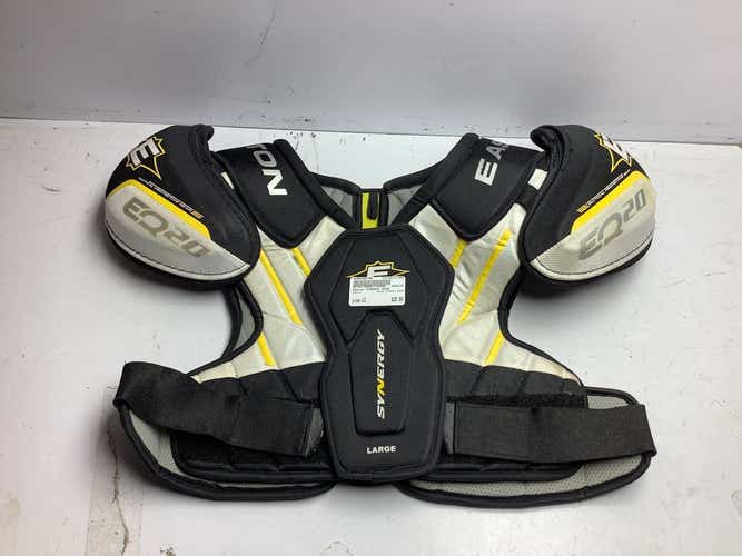 Used Easton Synergy Eq20 Lg Hockey Shoulder Pads