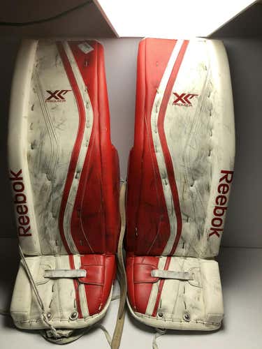 Used Reebok Xt Premier 29" Ice Hockey Goalie Leg Pads