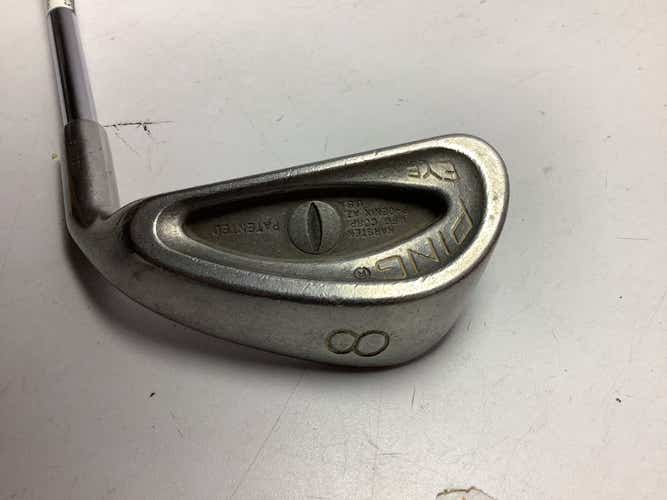 Used Ping Eye 8 Iron Regular Flex Steel Shaft Individual Irons