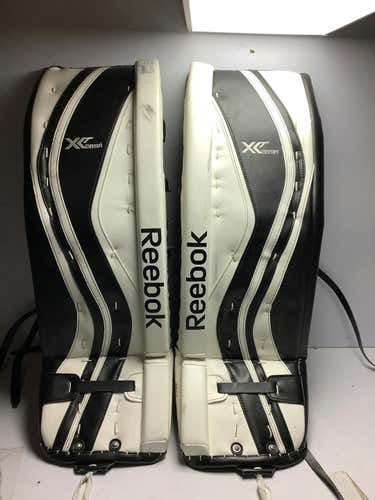 Used Reebok X28 35" Plus 2" Goalie Leg Pads