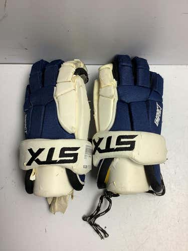 Used Stx Impact 10" Junior Lacrosse Gloves