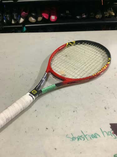 Used Wilson Hyper Pro Staff 4 1 4" Tennis Racquets