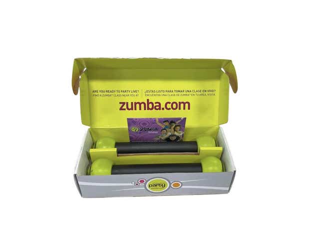 Used Zumba Fitness Toning Weights Exercise & Fitness Accessories